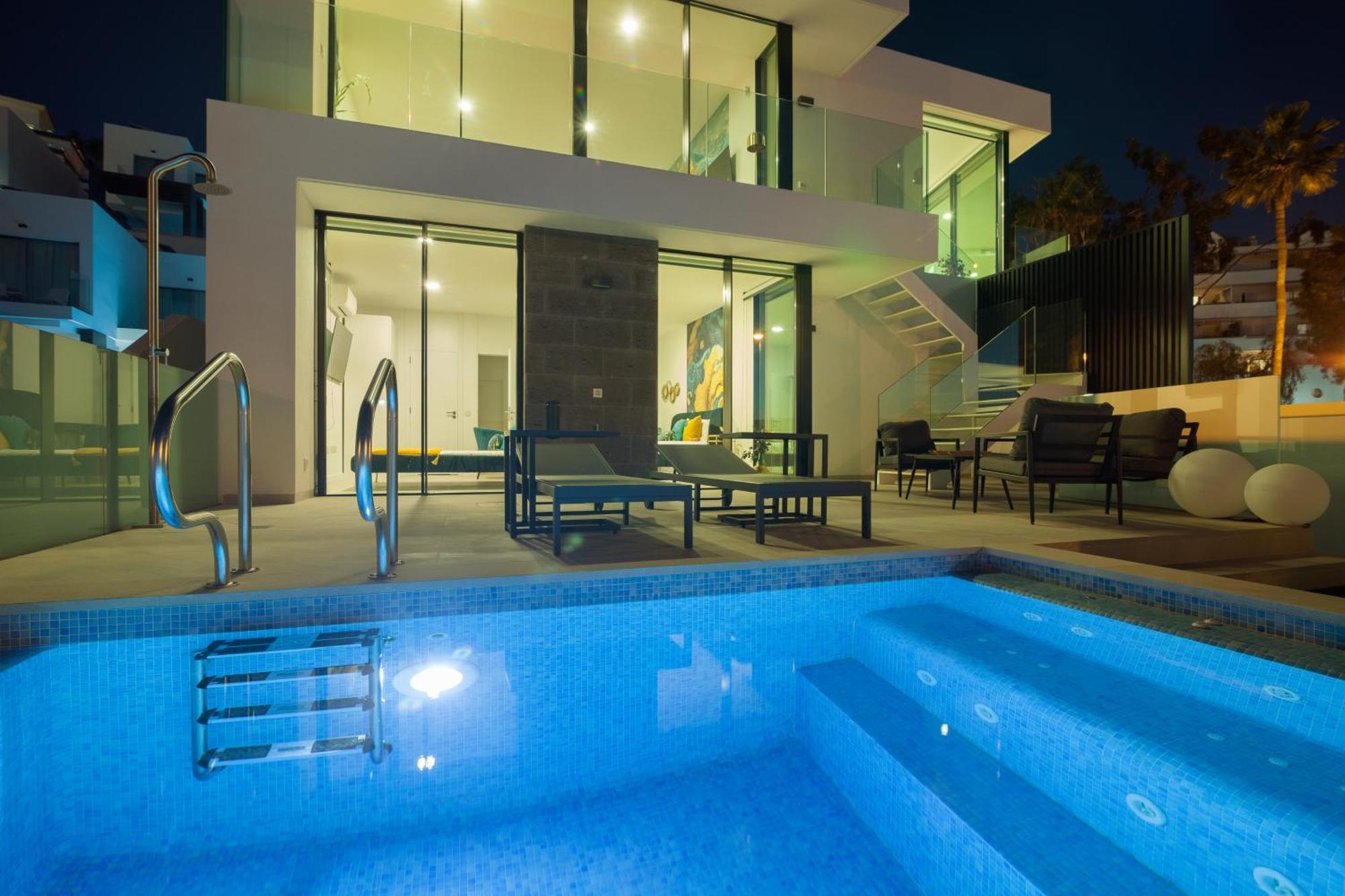 200M² New Villa B With Private, Heated Pool And Amazing Ocean View. Costa Adeje  Exterior photo